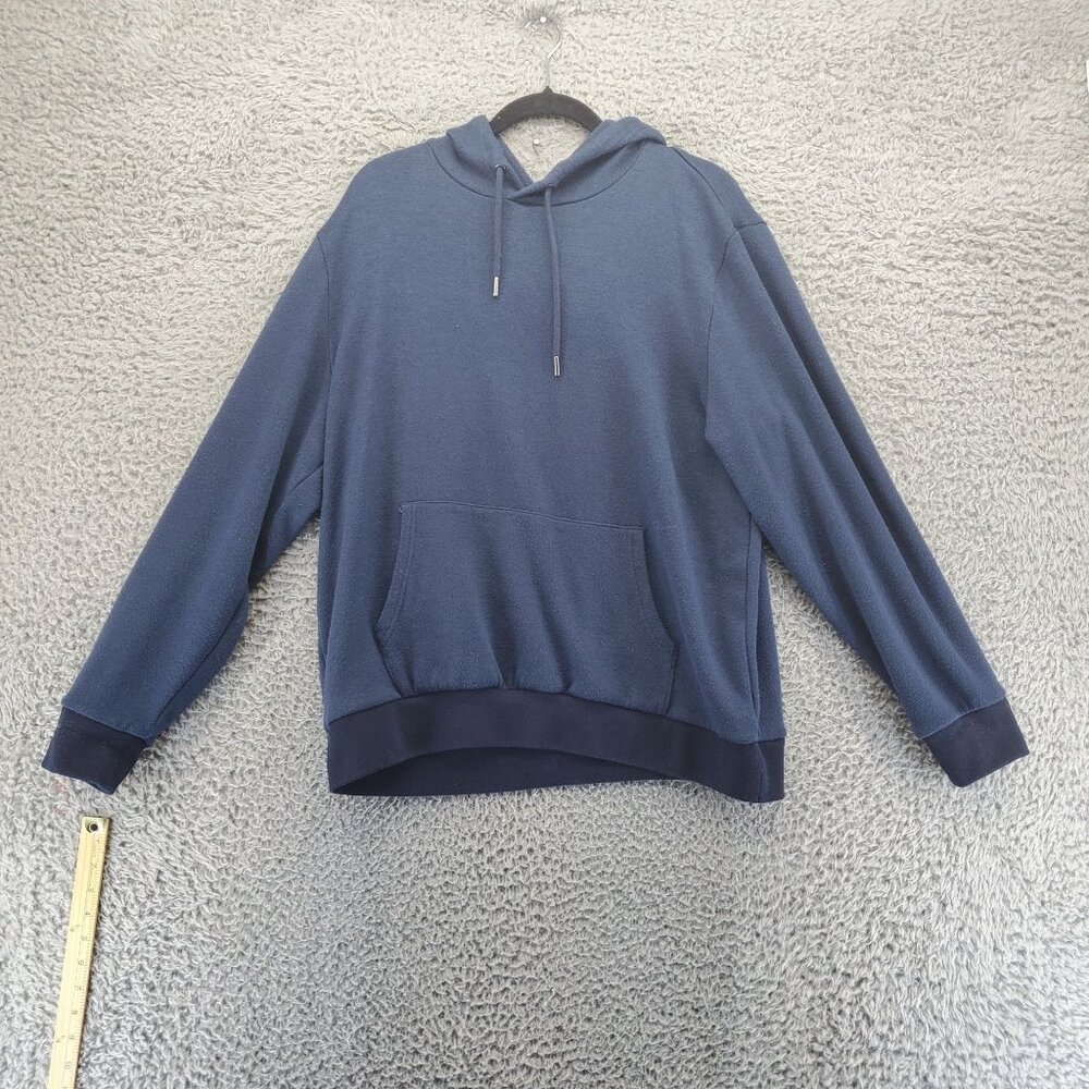 Paisley & Gray Shirt Mens XXL Blue Slim Fit Hooded Pullover Sweatshirt